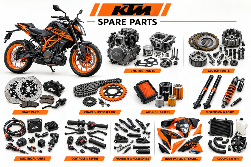 What to Check Before Buying KTM Spare Parts Online