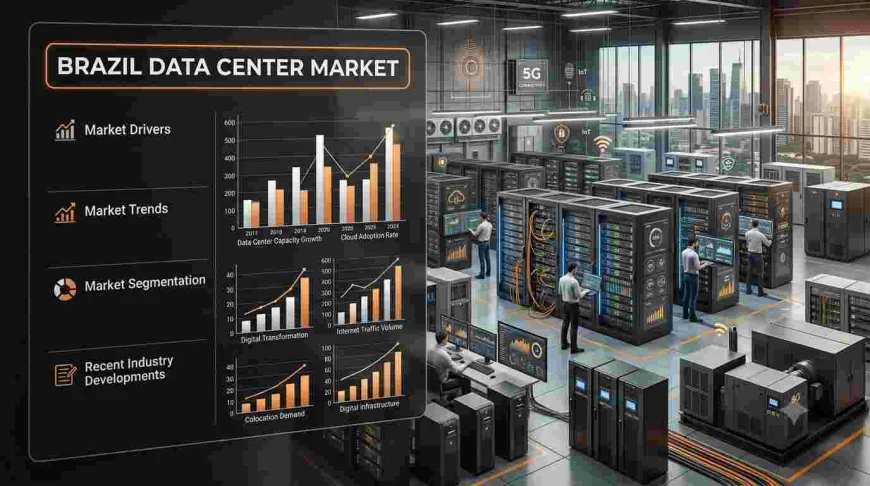 Brazil Data Center Market 2026 | Growth, Trends, and Forecast by 2034