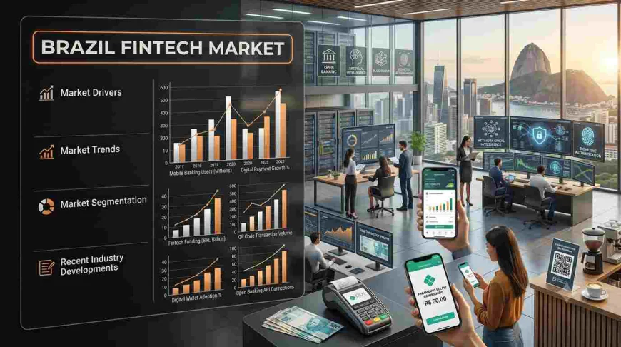 Brazil Fintech Market Trends, Growth, and Demand Forecast 2026-2034