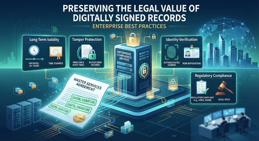 How Enterprises Preserve the Legal Value of Digitally Signed Records