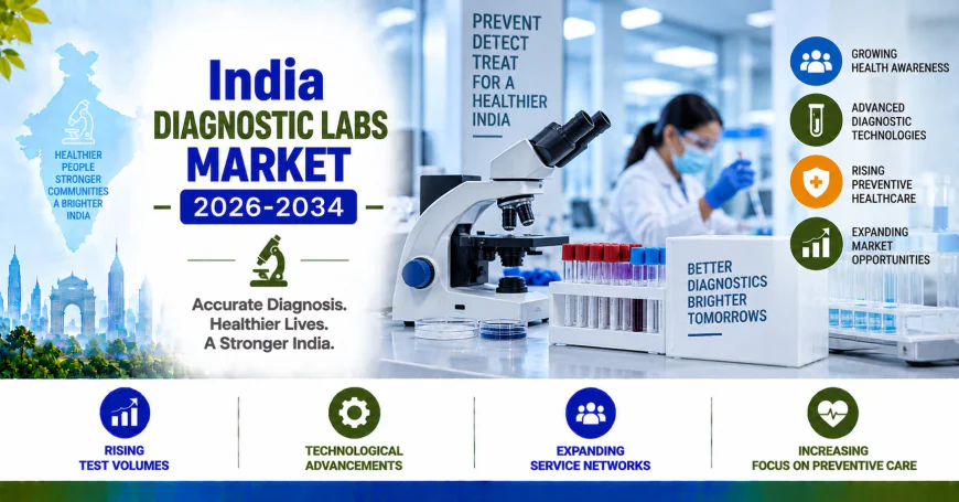India Diagnostic Labs Market 2026–2034: Healthcare Demand, Diagnostic Trends & Expansion Opportunities