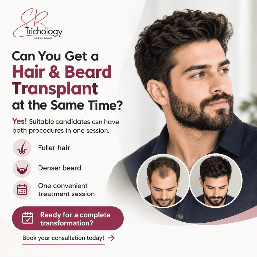 Can You Get a Hair and Beard Transplant at the Same Time?