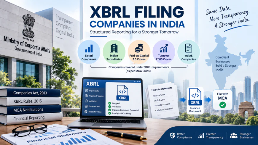 XBRL Filing Companies in India: Who Needs to File?