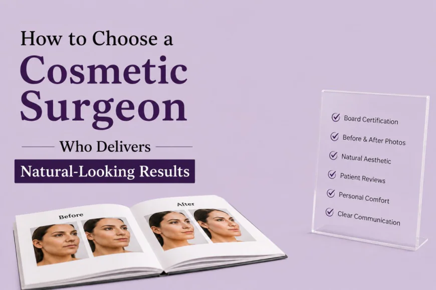 How to Choose a Cosmetic Surgeon Who Delivers Natural-Looking Results