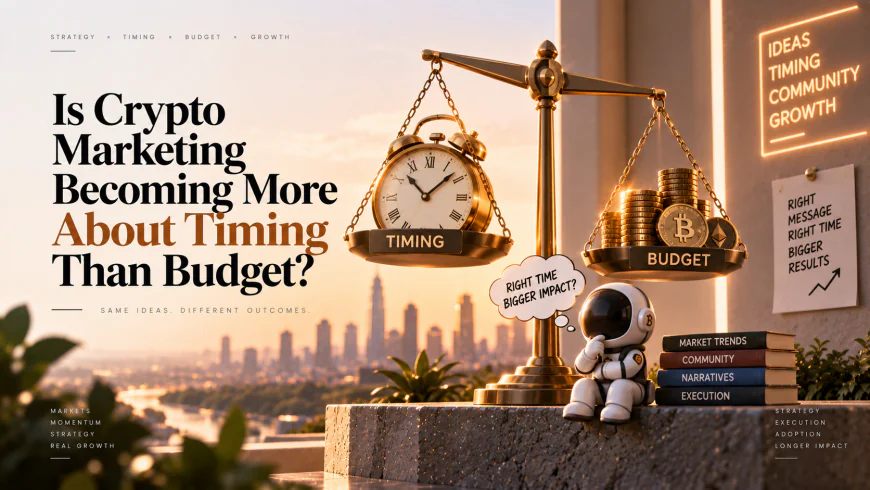 Is Crypto Marketing Becoming More About Timing Than Budget?
