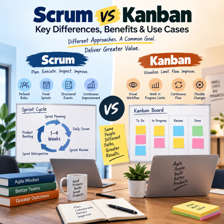 Scrum vs Kanban: Key Differences, Benefits & Use Cases