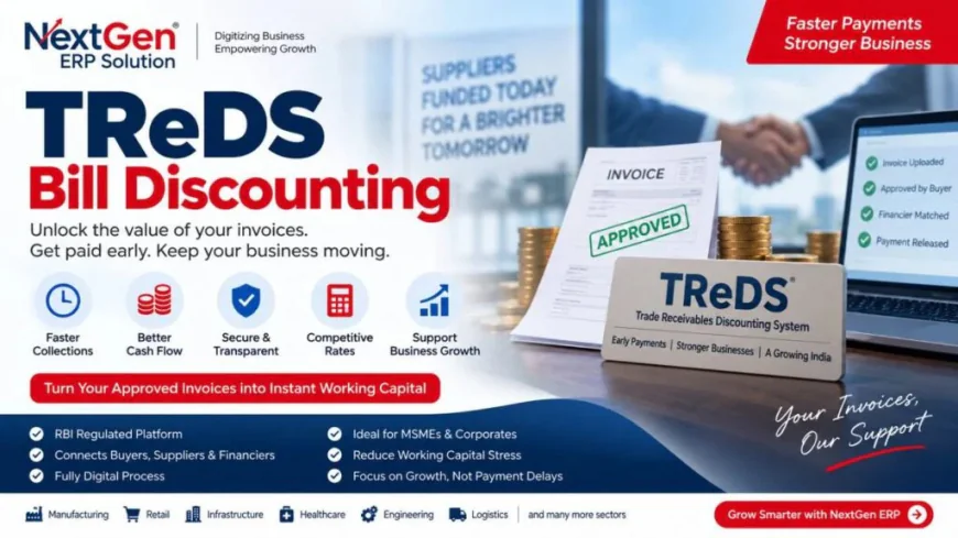 Secure TReDS Bill Discounting Solutions | Manage Cash Flow Efficiently