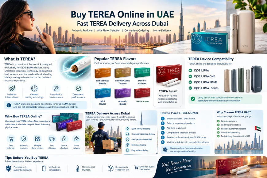 Buy TEREA Online in UAE: Fast TEREA Delivery Across Dubai