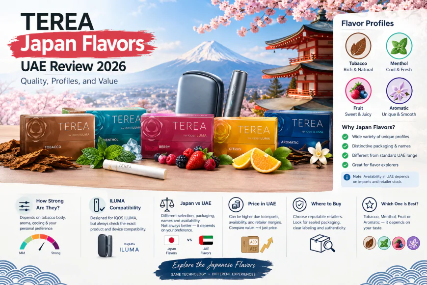 TEREA Japan Flavors UAE Review 2026: Quality, Profiles, and Value