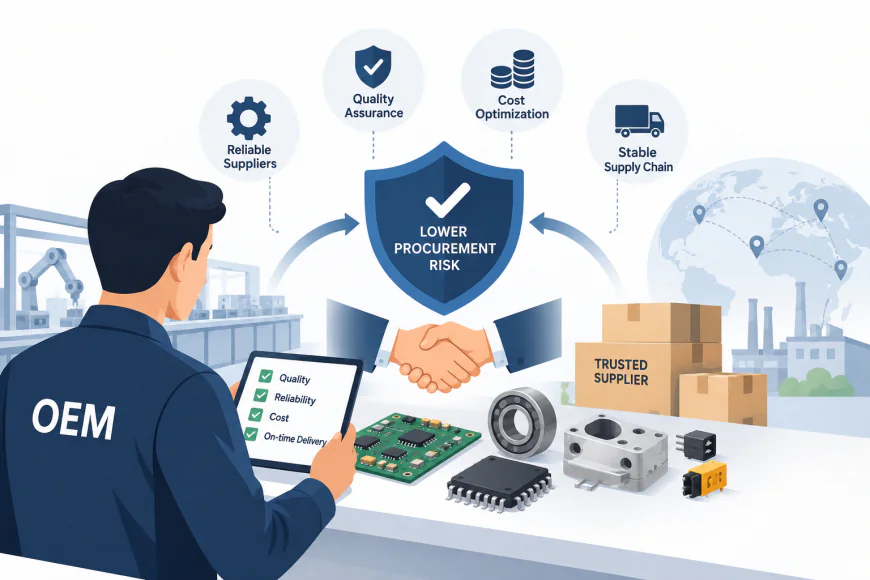 How OEMs Can Reduce Procurement Risks Through Strategic Component Sourcing