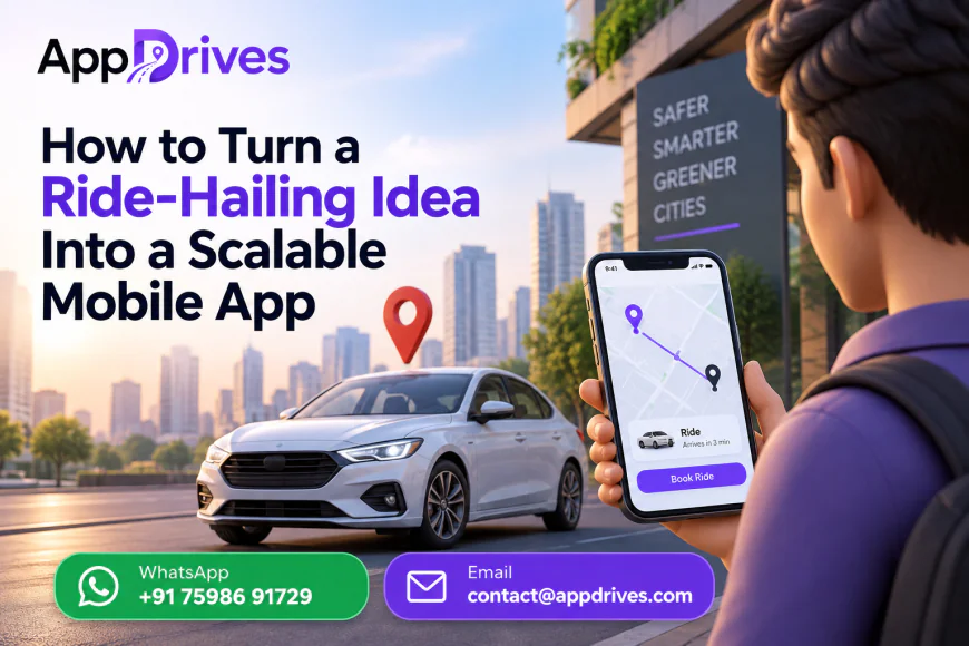 How to Turn a Ride-Hailing Idea Into a Scalable Mobile App