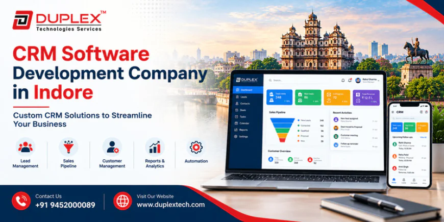 CRM Software Development Company in Indore