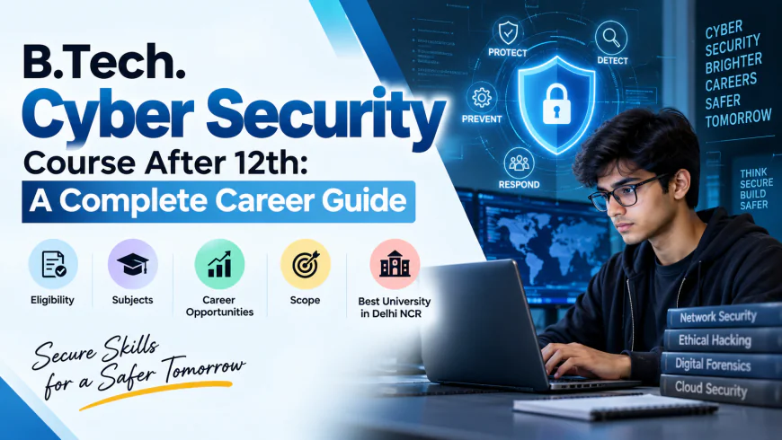 B.Tech. Cyber Security Course After 12th: A Complete Career Guide