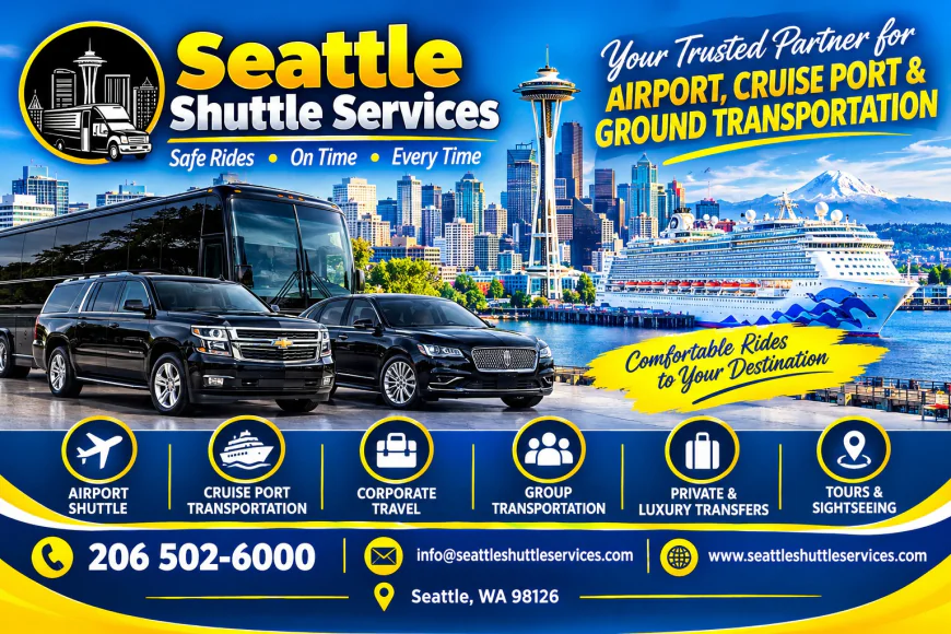 Seattle Shuttle Services: Reliable and Comfortable Transportation in Seattle