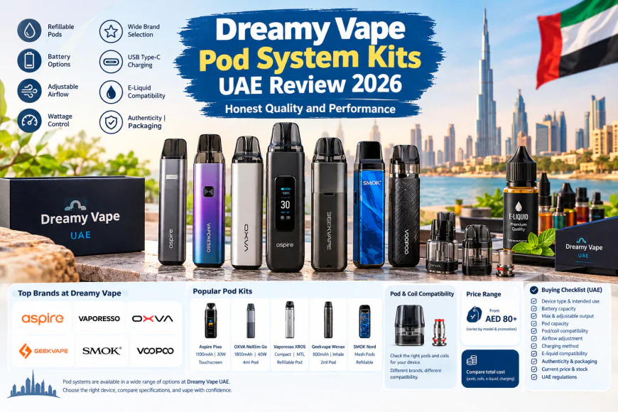 Dreamy Vape Pod System Kits UAE Review 2026: Honest Quality and Performance