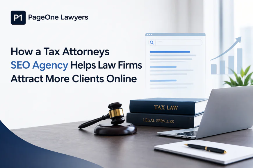How a Tax Attorneys SEO Agency Helps Law Firms Attract More Clients Online