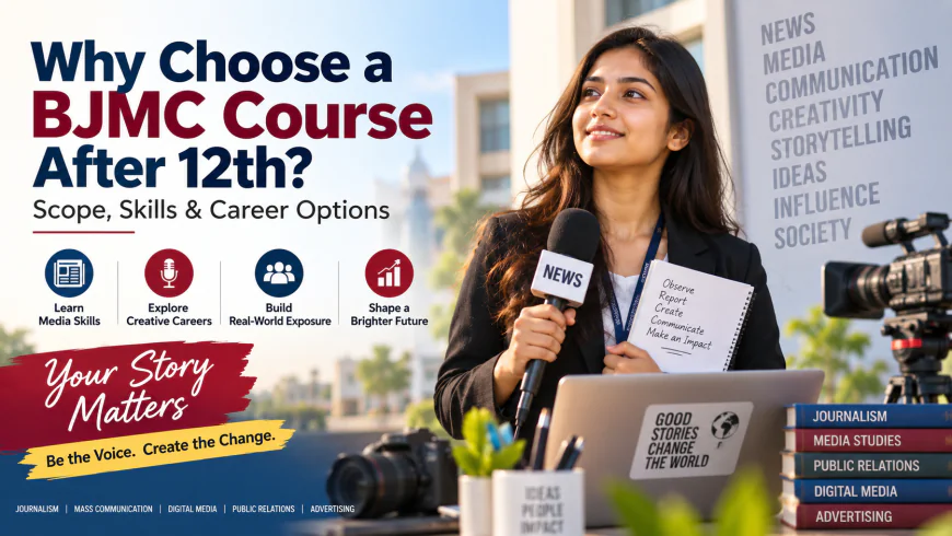 Why Choose a BJMC Course After 12th? Scope, Skills & Career Options