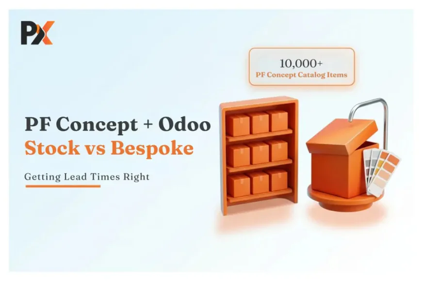 PF Concept Odoo Integration: Stock vs Bespoke Lead Times