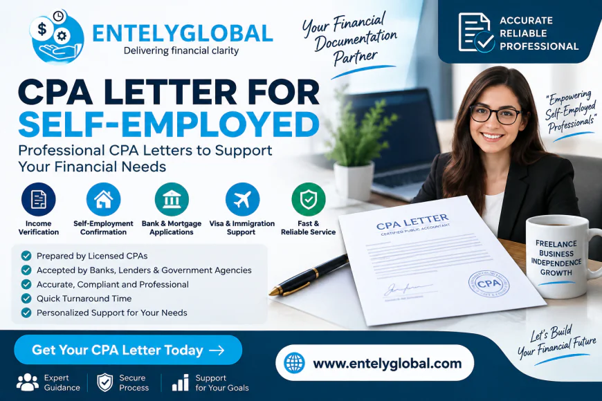CPA Letter for Self Employed: Documents, Uses & Benefits