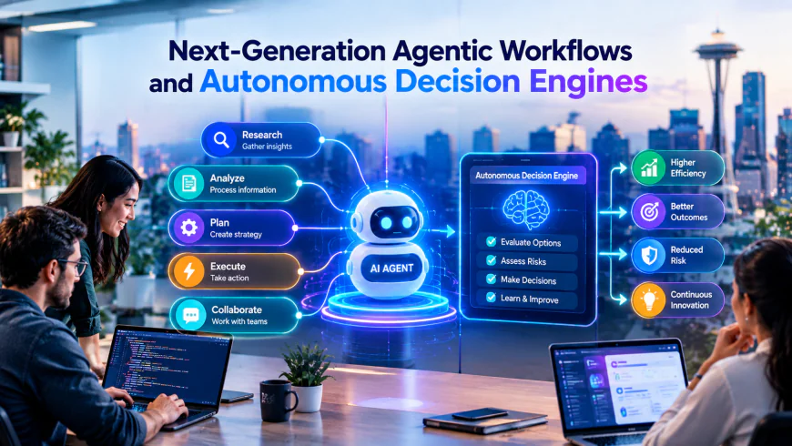 Next-Generation Agentic Workflows and Autonomous Decision Engines