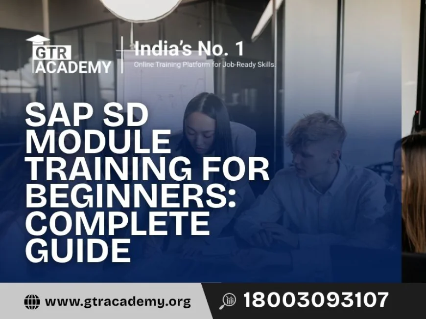 SAP SD Module Training for Beginners: Complete Guide - GTR Academy