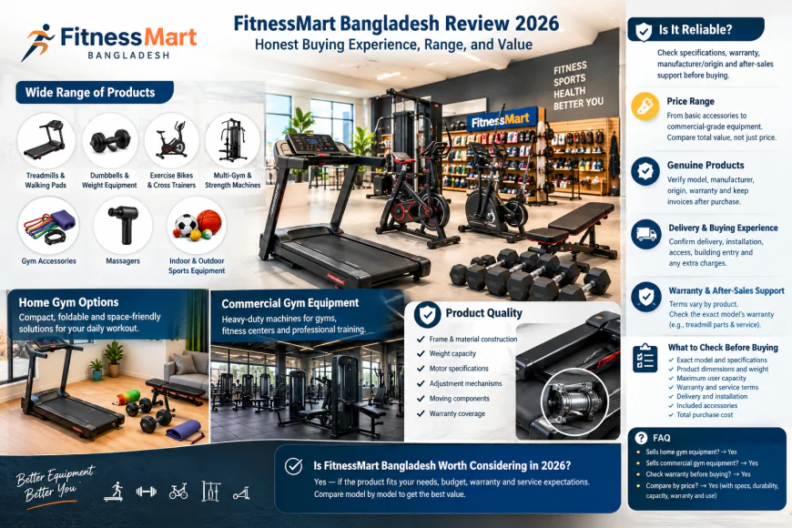 FitnessMart Bangladesh Review 2026: Honest Buying Experience, Range, and Value