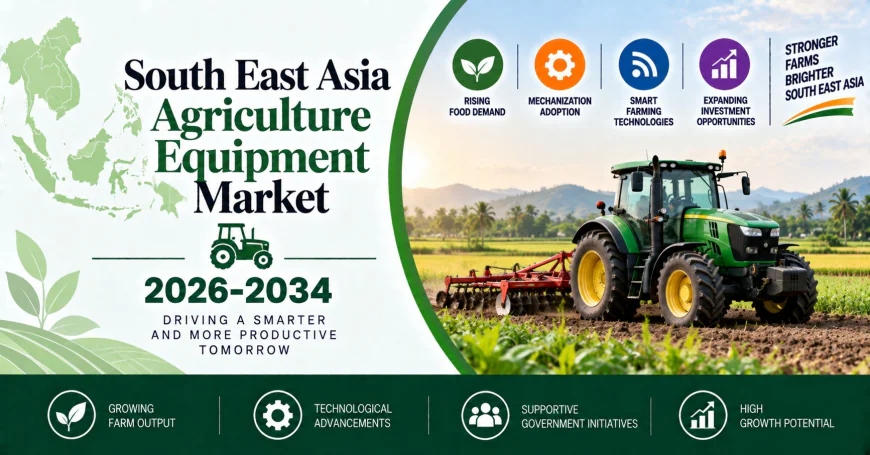 South East Asia Agriculture Equipment Market 2026–2034 | Demand Trends, Innovation & Growth Outlook