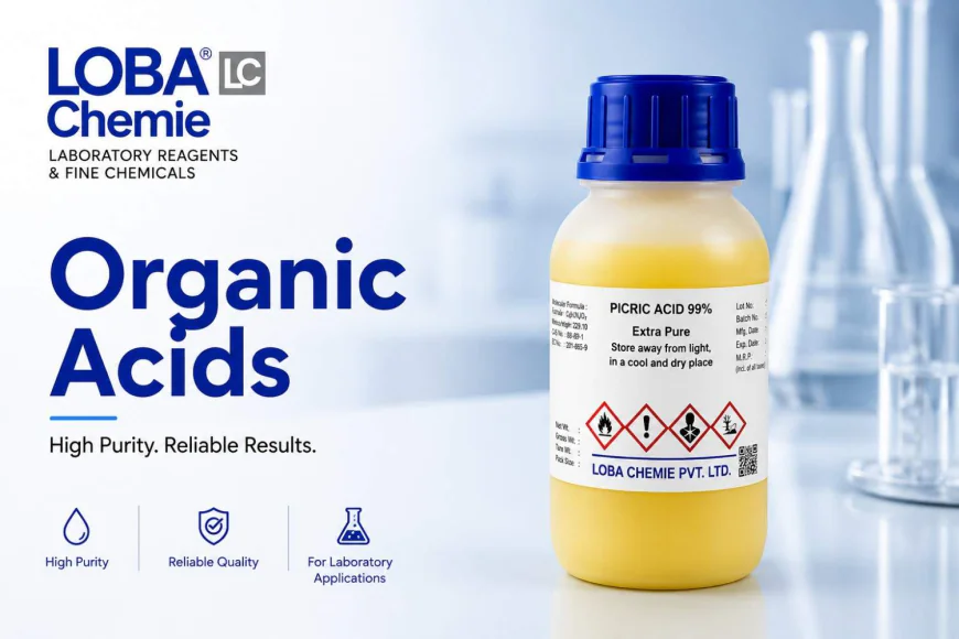 Organic Acids for Pharmaceutical, Food and Industrial Laboratories