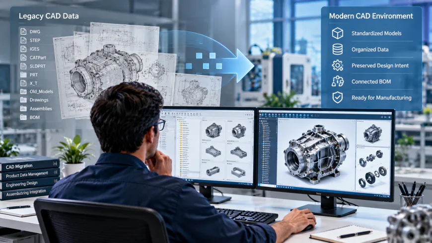 Why CAD Data Migration Is More Than a File Conversion