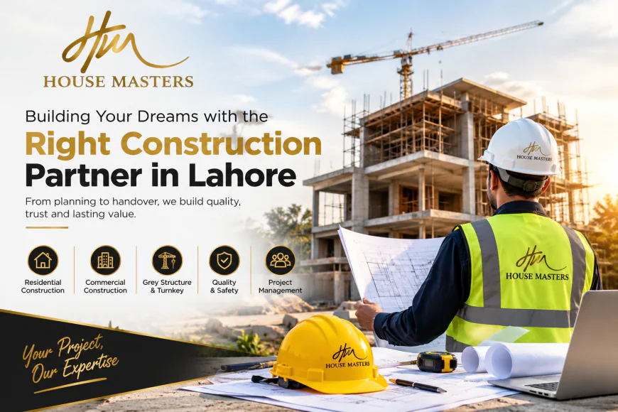 How to Choose the Right Construction Company in Lahore for Your Building Project