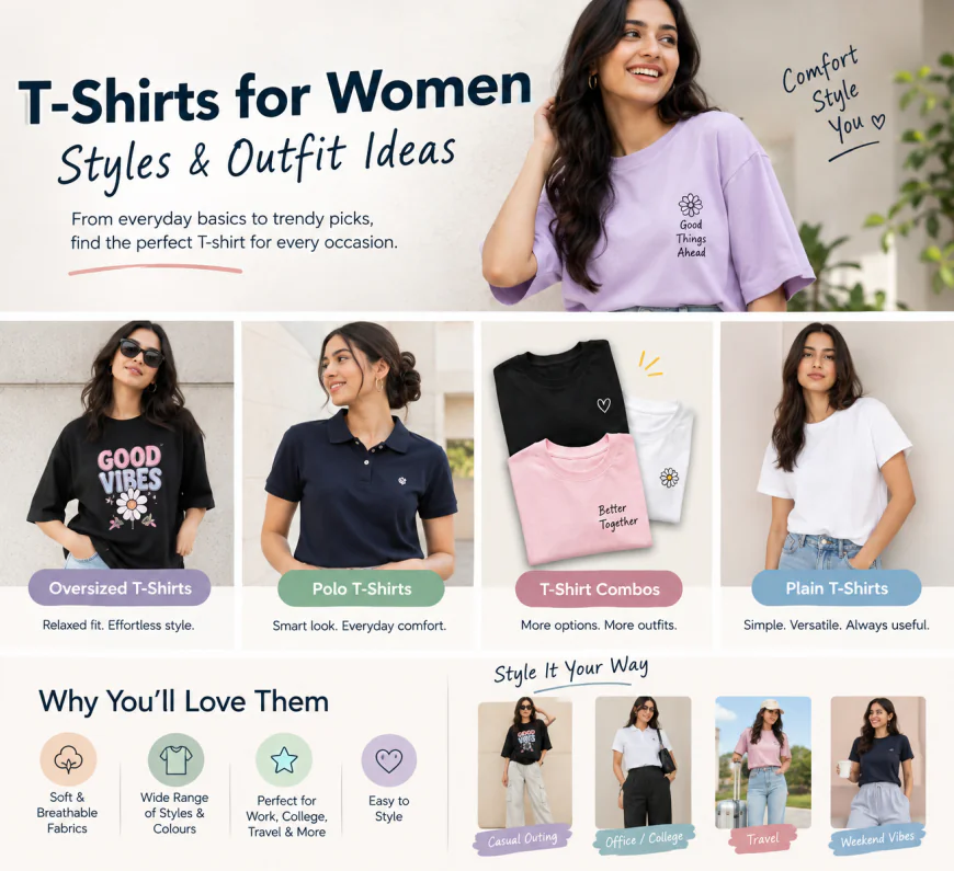 How to Choose the Right T-Shirts for Women for Every Occasion