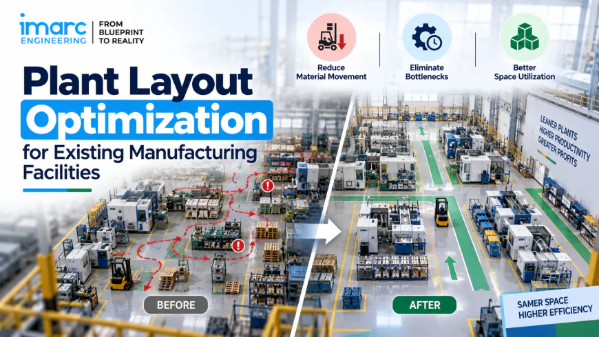 Plant Layout Optimization for Existing Manufacturing Facilities: How to Reduce Material Movement, Bottlenecks & Space Waste