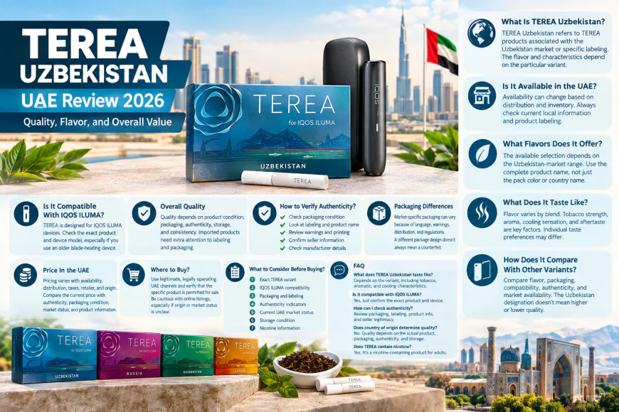 TEREA Uzbekistan UAE Review 2026: Tested Quality, Flavor, and Overall Value