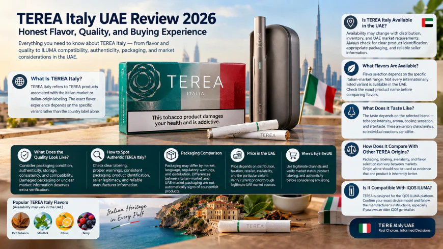 TEREA Italy UAE Review 2026: Honest Flavor, Quality, and Buying Experience