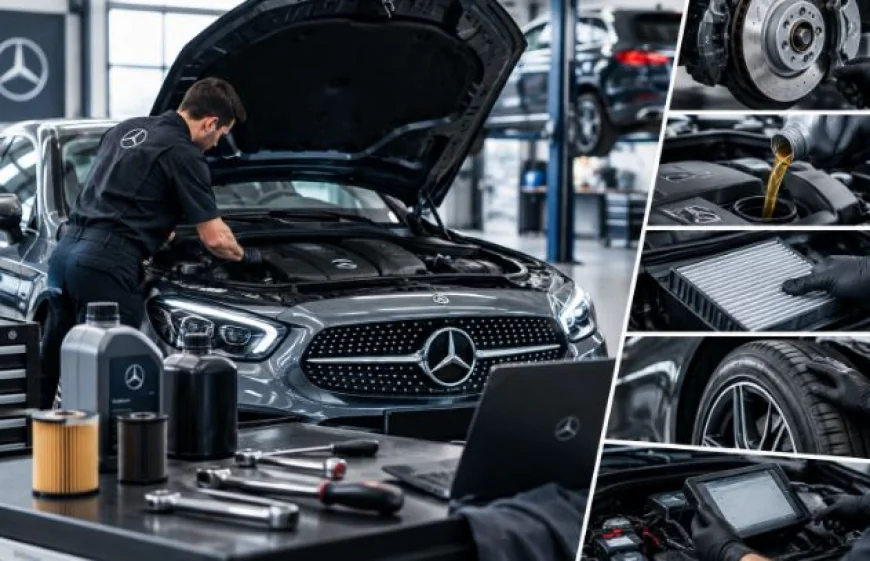 What Does a Mercedes-Benz Service Usually Include?