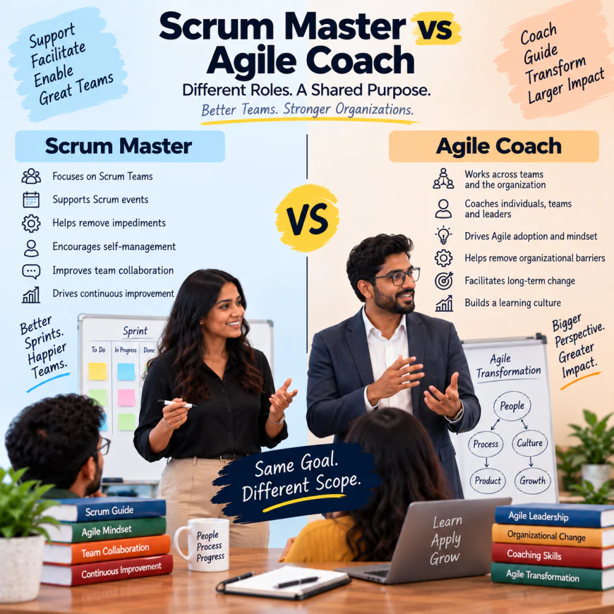 Scrum Master vs Agile Coach: What Is the Difference?