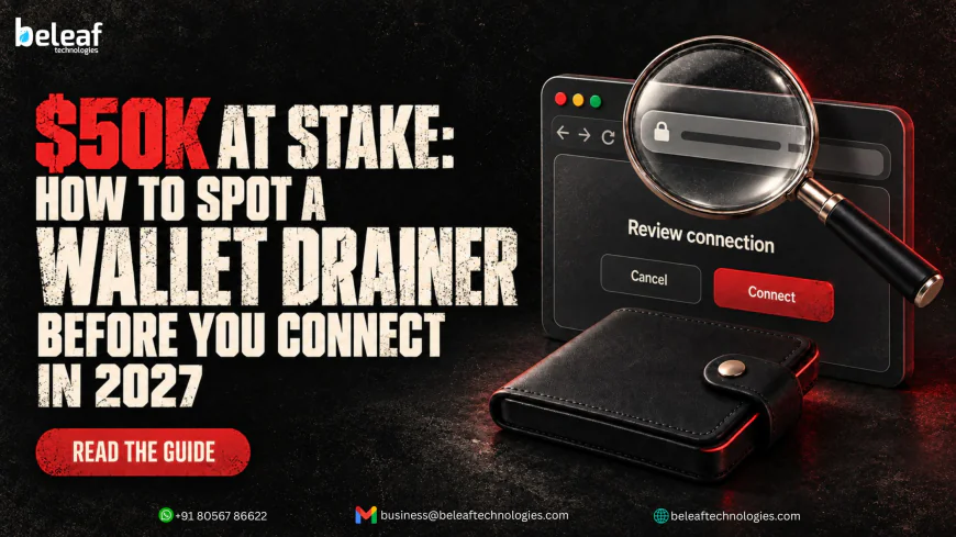 $50K at Stake: How to Spot a Wallet Drainer Before You Connect in 2027