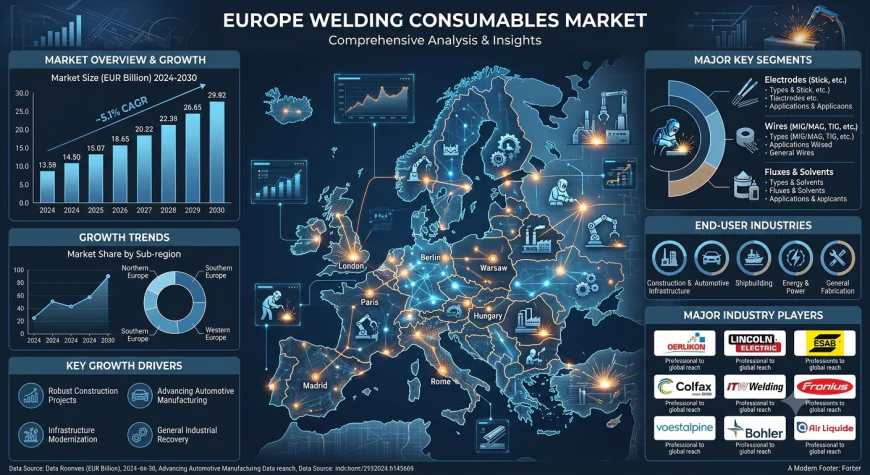 Europe's Welding Consumables Market: Quiet Backbone of Industrial Resilience