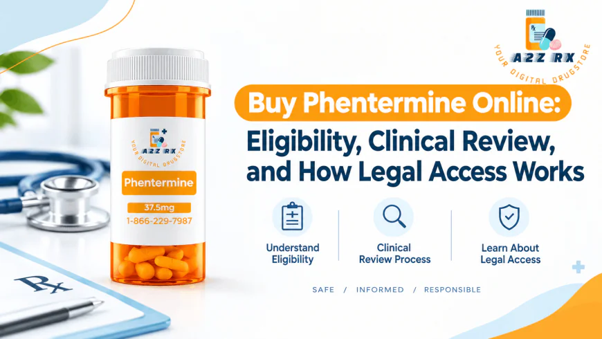 Buy Phentermine Online: Eligibility, Clinical Review, and How Legal Access Works