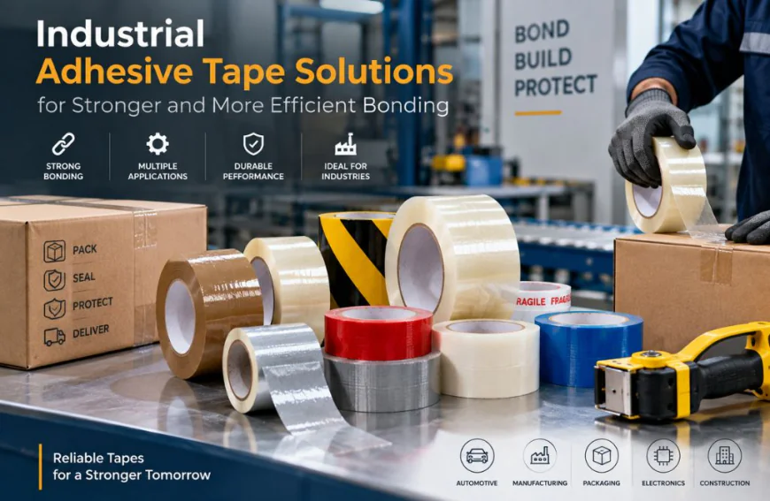 Industrial Adhesive Tape Solutions for Stronger and More Efficient Bonding