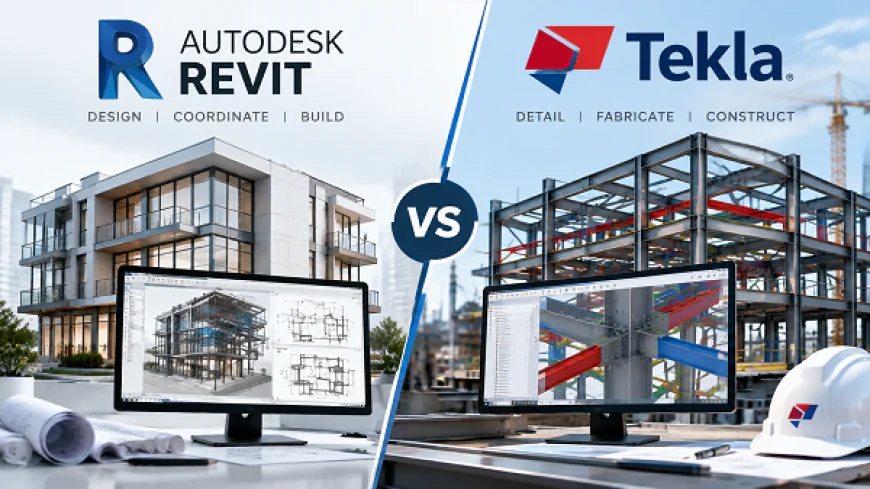 Revit vs Tekla: Understanding the Differences in BIM Modeling Workflows