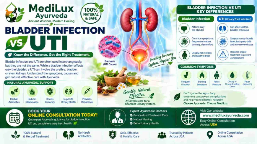 Bladder Infection vs UTI: Understanding the Key Differences