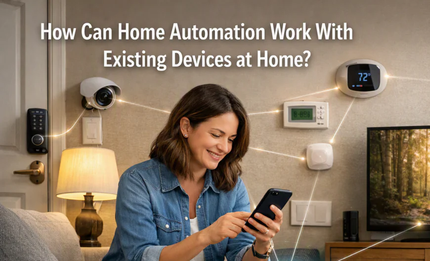 How Can Home Automation Work With Existing Devices at Home?