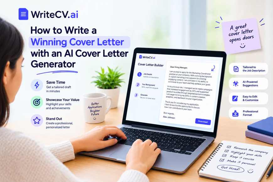 How to Write a Winning Cover Letter with an AI Cover Letter Generator