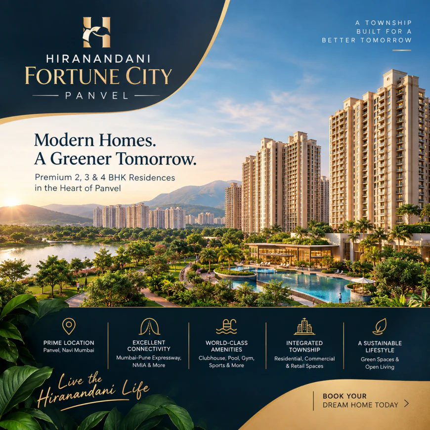 Hiranandani Fortune City Panvel: Complete Project Overview