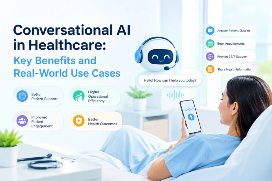 Conversational AI in Healthcare: Key Benefits and Real-World Use Cases