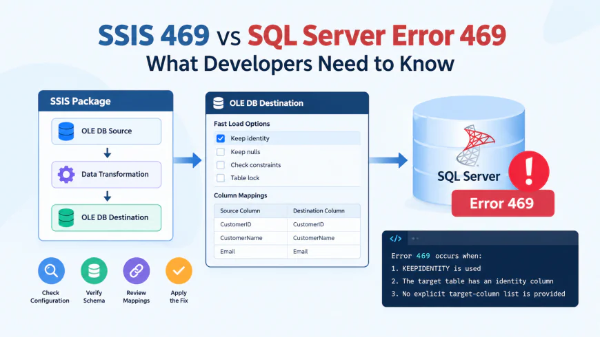 SSIS 469 vs SQL Server Error 469 What Developers Need to Know