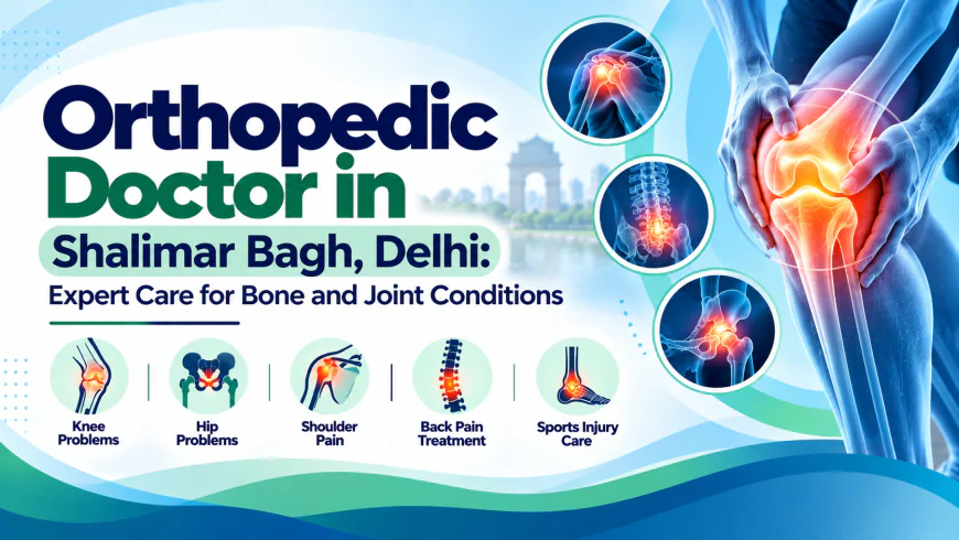 Orthopedic Doctor in Shalimar Bagh, Delhi: Expert Care for Bone and Joint Conditions