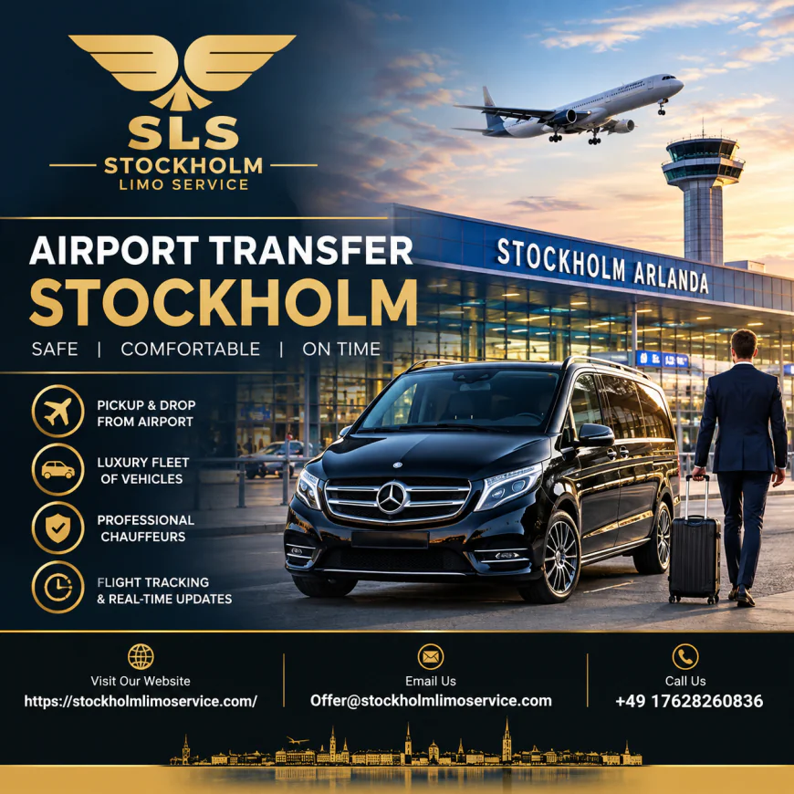 Stockholm Airport Transfers | Reliable Chauffeur Service SLS