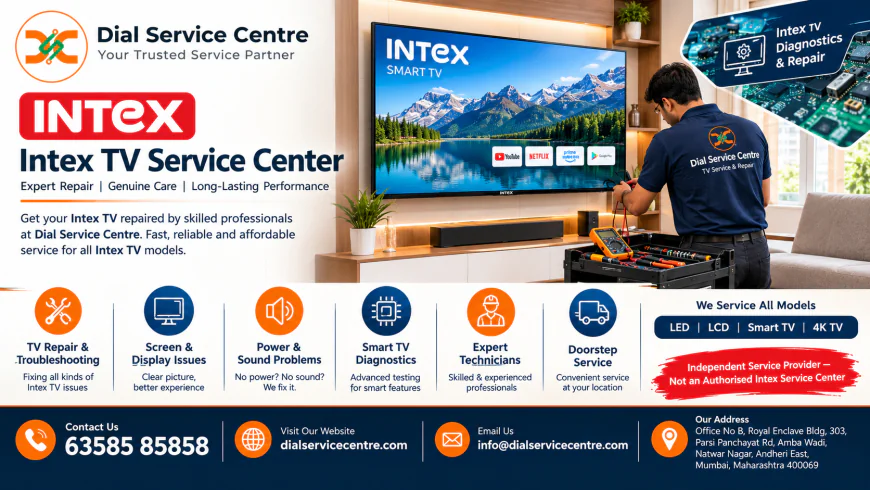 What Screen Repairs Does an Intex TV Service Center Handle?